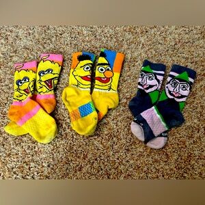 🔴 10/$10! Sesame Street Socks